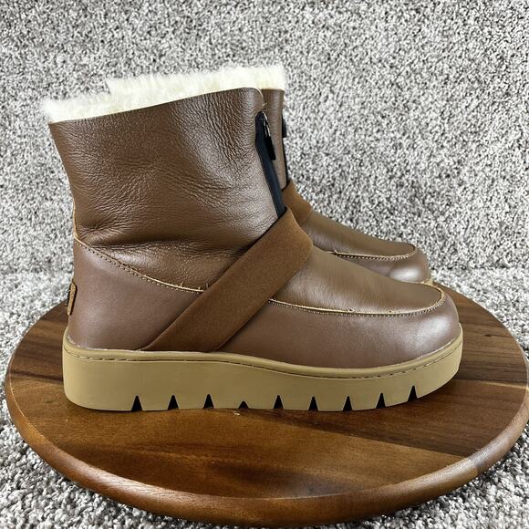 Australia Luxe Collective Men's Size 12 Campaign Fashion Boots Chestnut Brown - Picture 2 of 13